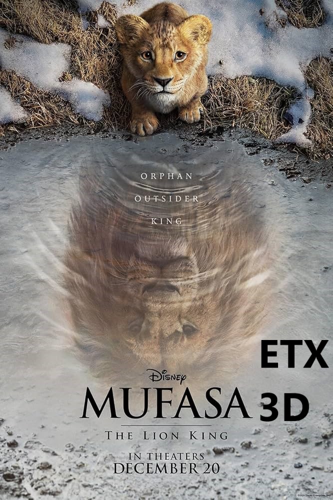 Mufasa: The Lion King 3D ETX