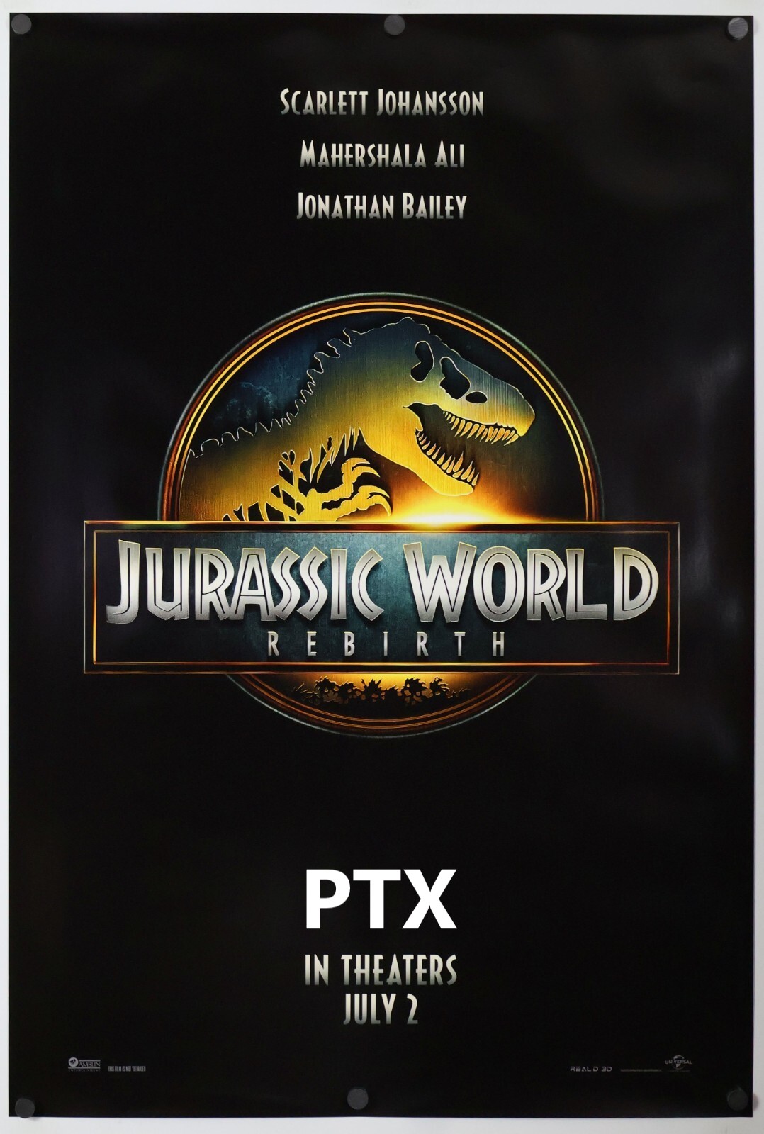 Jurassic World: Rebirth PTX