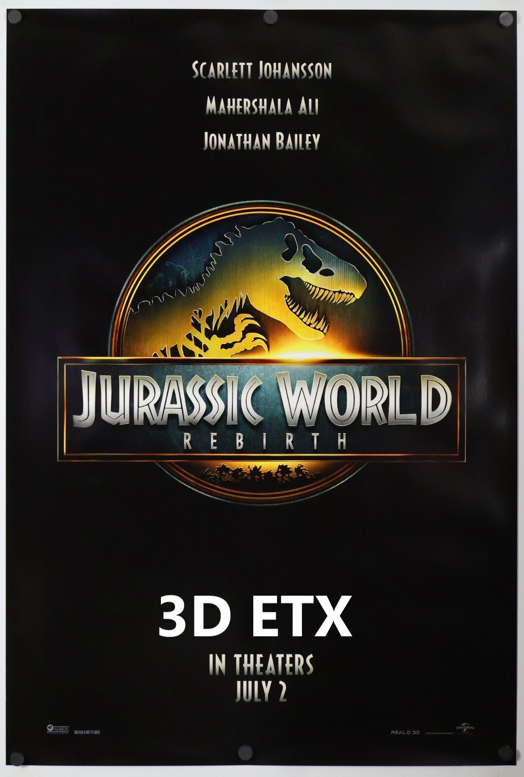 Jurassic World: Rebirth 3D ETX