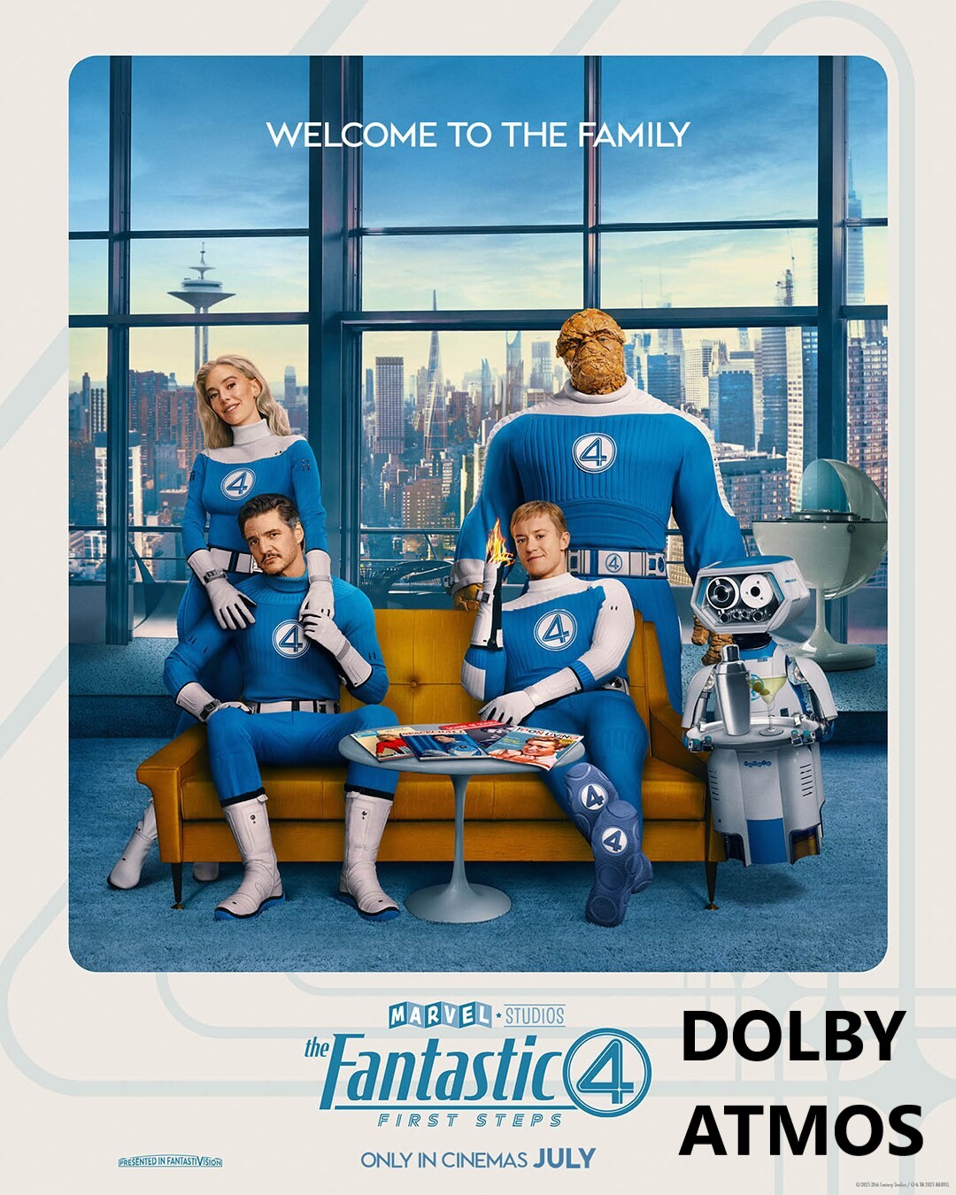 Fantastic Four: First Steps, The DOLBY ATMOS