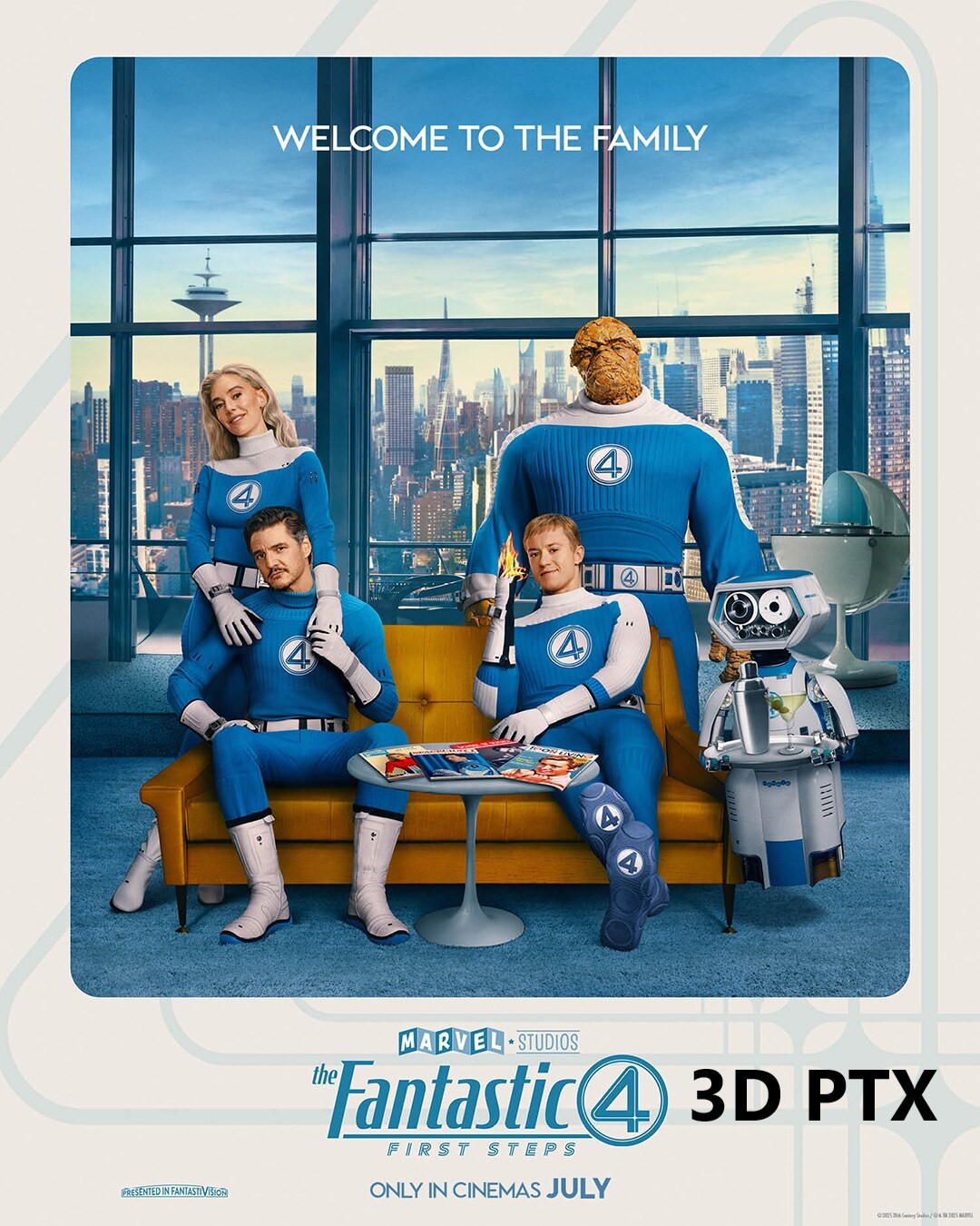 Fantastic Four: First Steps, The 3D PTX