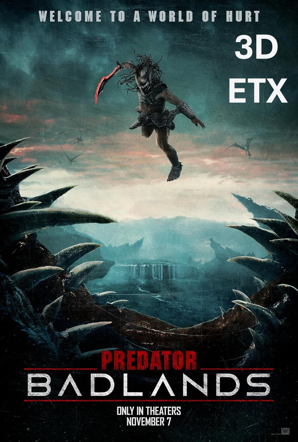 Predator:Badlands 3D ETX